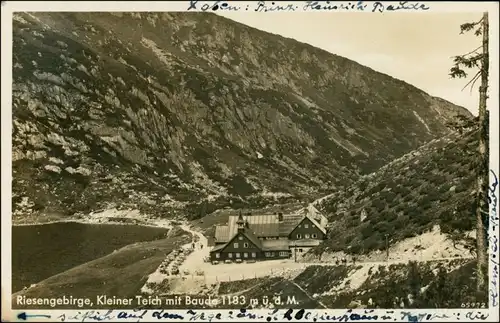 Brückenberg-Krummhübel Karpacz Górny Karpacz Kleine Teichbaude 1937