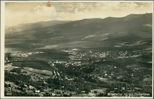 Postcard Schreiberhau Szklarska Poręba Totale 1930