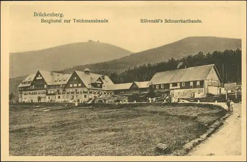 Brückenberg-Krummhübel Karpacz Górny Karpacz Teichmannbaude 1924