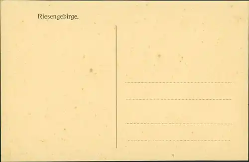 Postcard Krummhübel Karpacz Schneekoppe/Sněžka/Śnieżka 1924