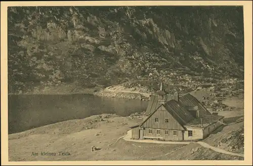 Brückenberg-Krummhübel Karpacz Górny Karpacz Kleiner Teich, Baude 1924