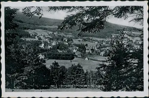 Postcard Bad Flinsberg Świeradów-Zdrój Stadt 1943