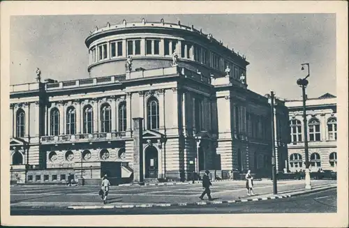 Ansichtskarte Magdeburg Stadttheater 1936