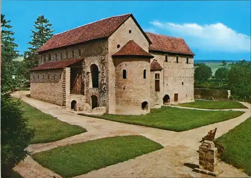 Steinbach-Michelstadt Odenwald »Einhardsbasilika« Kirche,   Gebäude Außen 1995