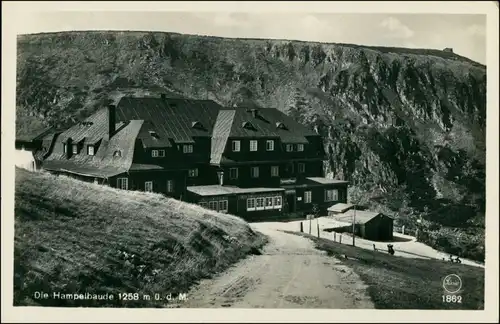 Brückenberg-Krummhübel Karpacz Hampelbaude / Schronisko   Akademicka 1930