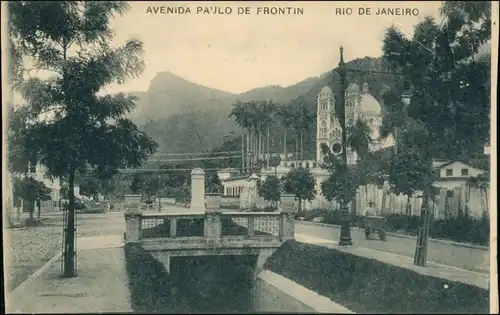 Foto Rio de Janeiro Avenida Paulo de Frontin 1915 Privatfoto