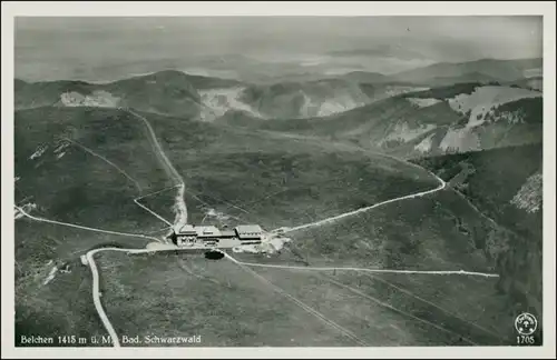 Ansichtskarte Aitern Luftbilder / Überflug Hotel Belchenhaus 1929 