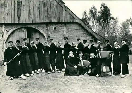 Postkaart Ootmarsum Boerendansers, Tanzgruppe Holland Niederlande 1960 