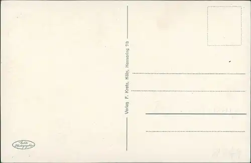 Bad Godesberg-Bonn Strassen Ännchen Gasthof Zum Godesberg / Lindenwirtin 1932