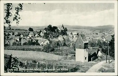 Teilansicht mit Kirche, Panorama