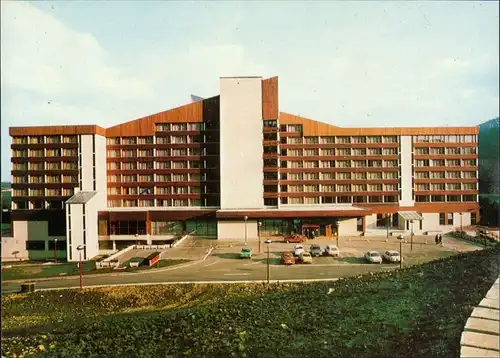 Zakopane Hotel-Orbis ,,Kasprowy" Gebäude Ansicht Poland Postcard unused 1980 