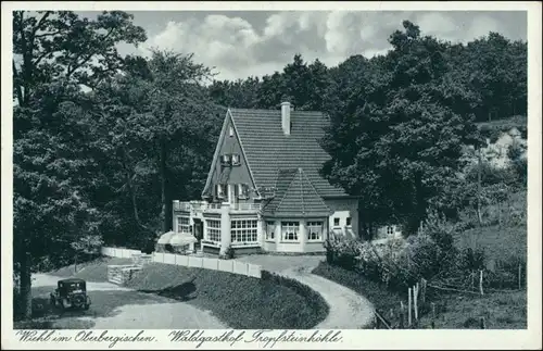 Ansichtskarte Wiehl Waldgasthof Bielstein Köln 1928
