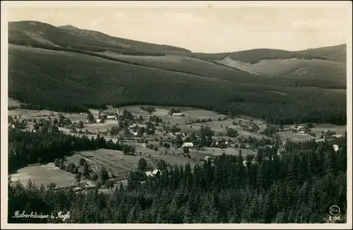 Baberhäuser-Giersdorf Borowice Podgórzyn Blick auf die Stadt 1932