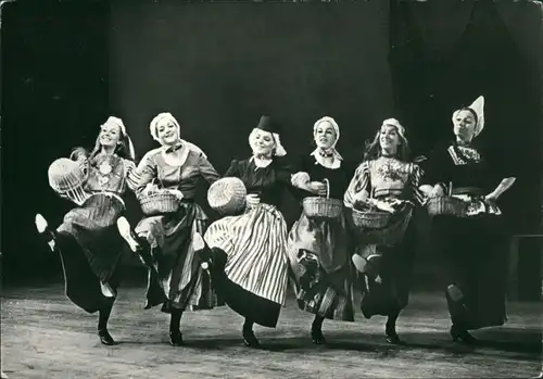 dance, Music  songs hall Stadsschouwburg/Folklore  Holland, Niederlande 1965