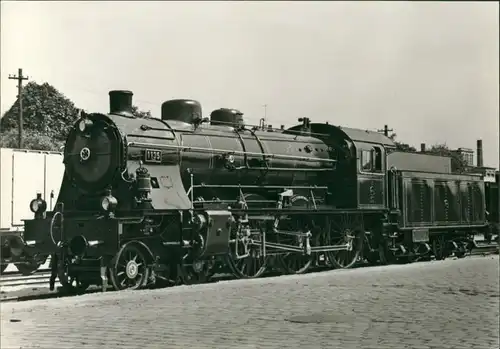  Eisenbahnb Motiv Sammlerkarte Dampflokomotive Lok Baureihe 17 1971 