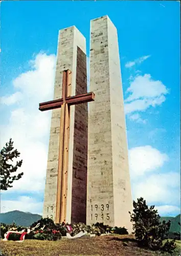 Mittenwald Gebirgsjäger-Ehrenmal Brendten efallenen-Denkmal (1939-1945) 1977