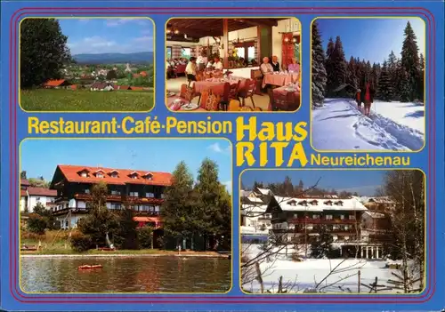 Altreichenau-Neureichenau Restaurant-Café-Pension Haus Rita«  5 Ansichten 1988