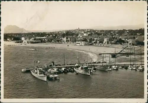 Saint-Raphaël 19 St-RAPHAËL (Var  Un coin du Port, Cote D`Azur CPA France 1938