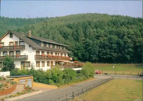 Ronshausen Restaurant & Café Waldhotel Hotel Marbach, Nordhessen 1982