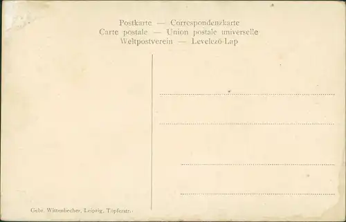 Bayern, Tradition, Paare, "An sakrischen Gruaß vom Loil un da Wab`n" 1911