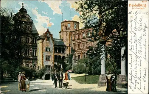 Heidelberger Schloss - Hof