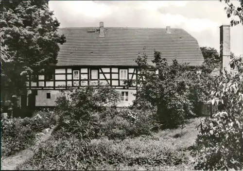 Ansichtskarte Wahrenbrück-Uebigau-Wahrenbrück Historische Mühle 1980 