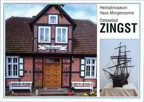 Ansichtskarte Zingst Heimatmuseum 1995