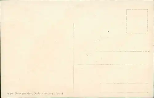 Cartoline Messina Erdbeben - zerstörte Straße 1908