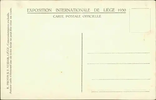 Lüttich Luik / wallonisch: Lîdje Exposition Universelle - Luftbild 1930