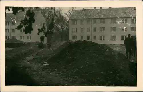 Deutschland Propaganda - DDR - Baustelle - Neubauten 1955 Privatfoto