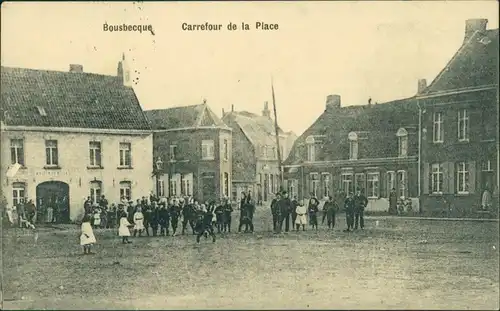 CPA Bousbecque Carrefour de la Place 1916