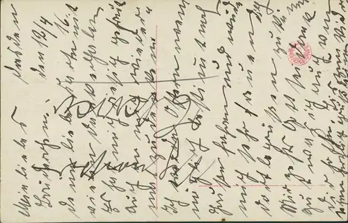 Ansichtskarte  Erotik - junge Frau - sinnlich blickend 1909