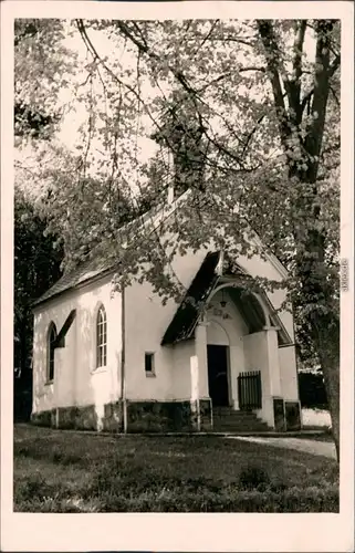 Foto Bayerisch Eisenstein Kapelle 1959 Privatfoto
