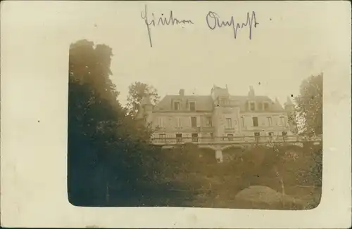 Foto  Feldpost 7. Reserve-Division, Villa, Schloss 1915 Privatfoto