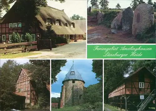 Amelinghausen Feriengebiet Amelinghausen: Totenstatt Betzendorf Soderstorf 1990