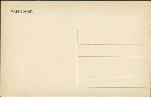 Postcard Warnsdorf Varnsdorf Straße, Umgebindehaus 1924