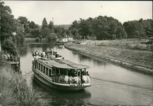 Lenz-Malchow (Mecklenburg) Anlegestelle der „Weißen Flatten 1977