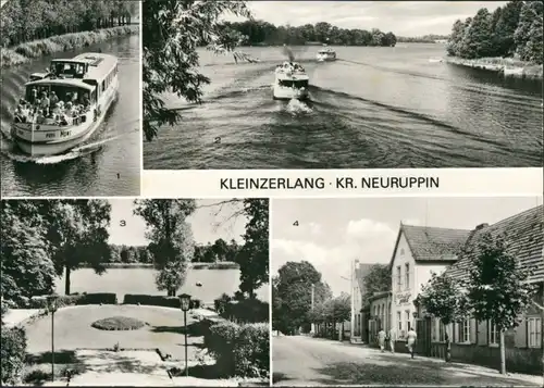 Ansichtskarte Kleinzerlang-Rheinsberg OT Kleinzerlang 1983