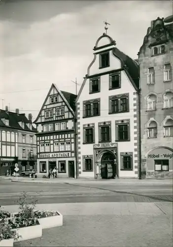 Erfurt Weinrestaurant Hohe Lilie, am Domplatz und Grüne Apotheke 1977