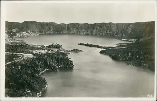 Sete Cidades São Miguel - Lago cratera das sete Cidades  Sete Cidades 1935