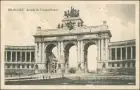 Brüssel Bruxelles Arcade  Cinquantenaire, 1. WK    /KD  Nr. 47  AK Brüssel 1916