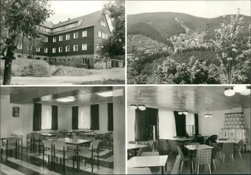 Ansichtskarte Klingenthal Jugendherberge "Klement Gottwald" 1986