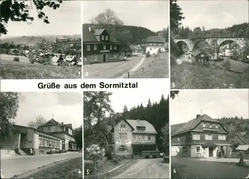Ansichtskarte Wurzbach Sormitztal, Heinersdorf, Klettigshammer 1981