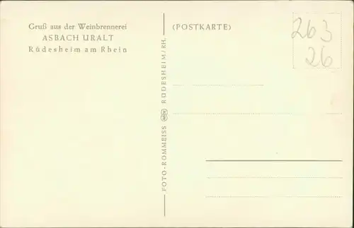 Assmannshausen am Rhein-Rüdesheim (Rhein) Gruppenfoto in der Weinbrennerei 1934