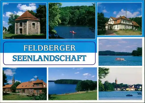 Feldberg Mecklbg: Haussee, Wittenhagen Carwitz, Luzin, Fürstenhagen, Buchenhain
