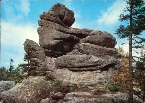 Postcard Carlsberg Karłów Gory Stolowe/Heuscheuergebirge 1975