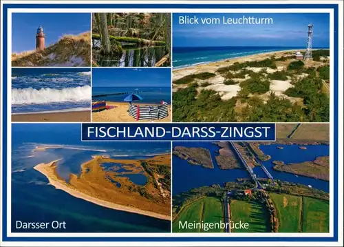 Fischland Fischland-Darss-Zingst, div. Ansichten ua. Leuchtturm, Lighthouse 2002