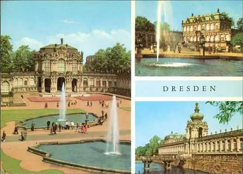 Innere Altstadt-Dresden  Staatlich mathematisch-physikalischer Salon,  1976