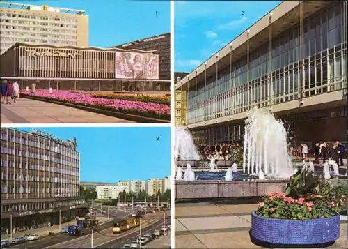 Dresden 1. Restaurant und Interhotel  Ernst-Thälmann-Straße  Altmarkt 1977/1976