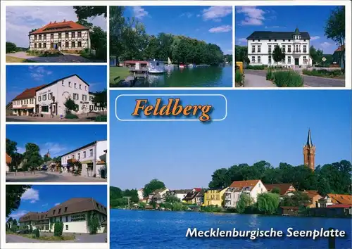 Feldberg-Feldberger Seenlandschaft, Strassen, Mecklenburgische Seenplattte 2005